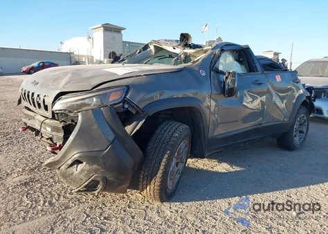 2022 Jeep Cherokee Trailhawk 4X4 из США, поврежденный, VIN 1C4PJMBX1ND544388